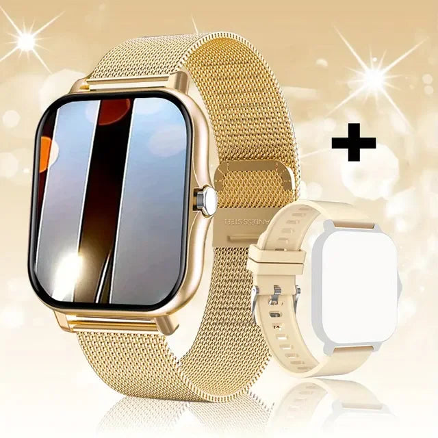 1.83'' Sports Smart Watch Fitness Clock Health Monitor Waterproof Smartwatch Wireless Call Watches for Men Women IOS Xiaomi 2025