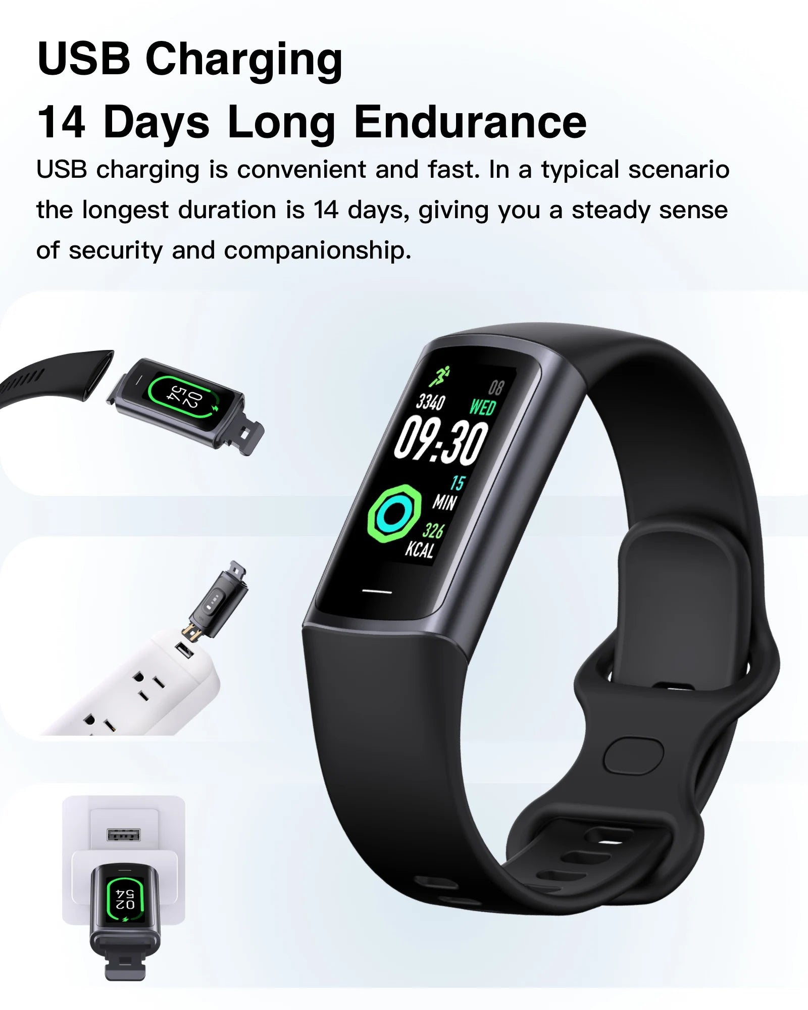 2025 Sport Smart Bracelet Fitness Tracker For Man Women Waterproof Sport Tracker Health Monitoring Smart Watch For Android IOS