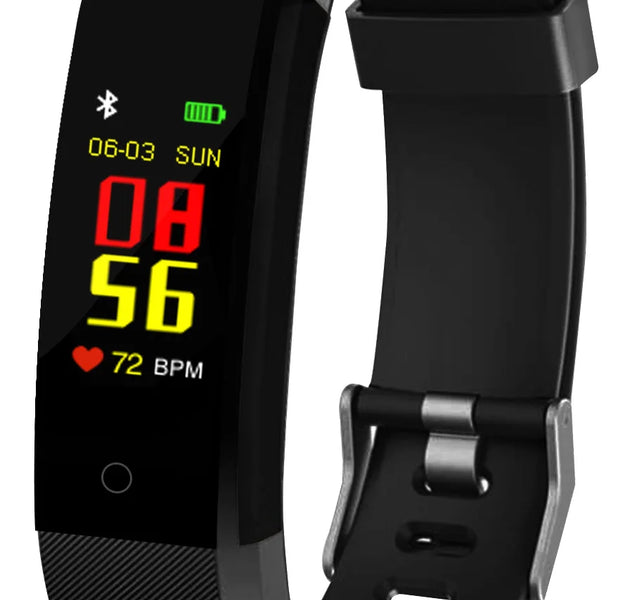 Smart Bracelet Pedometer Step Counter Calorie Fitness Smart Watch  Walk Tracker Men Women Health Blood Pressure Wristband