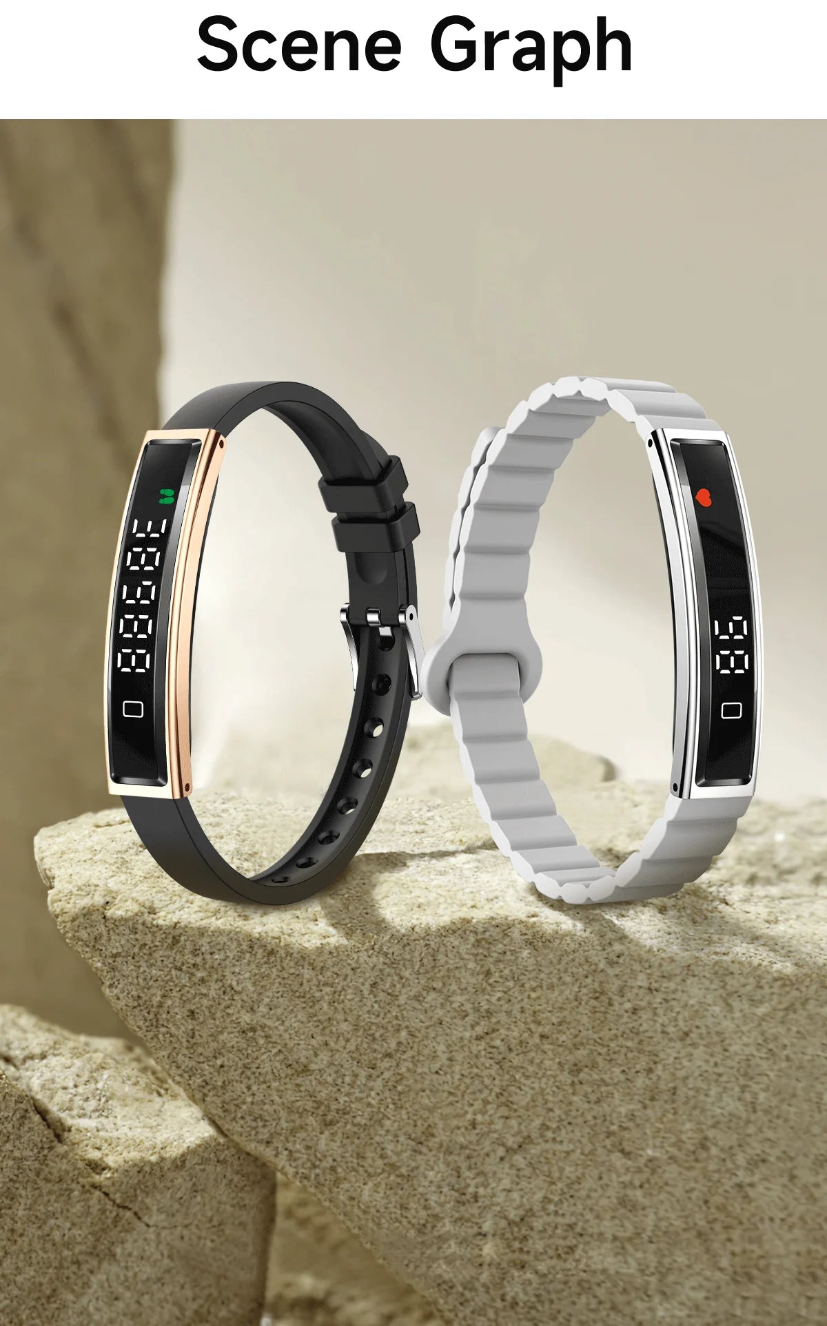 New Smart Bracelet Sport Fitness Tracker Heart Rate Blood Oxygen Monitor Pedometer Call Reminder Smartwatch Band for Men Women