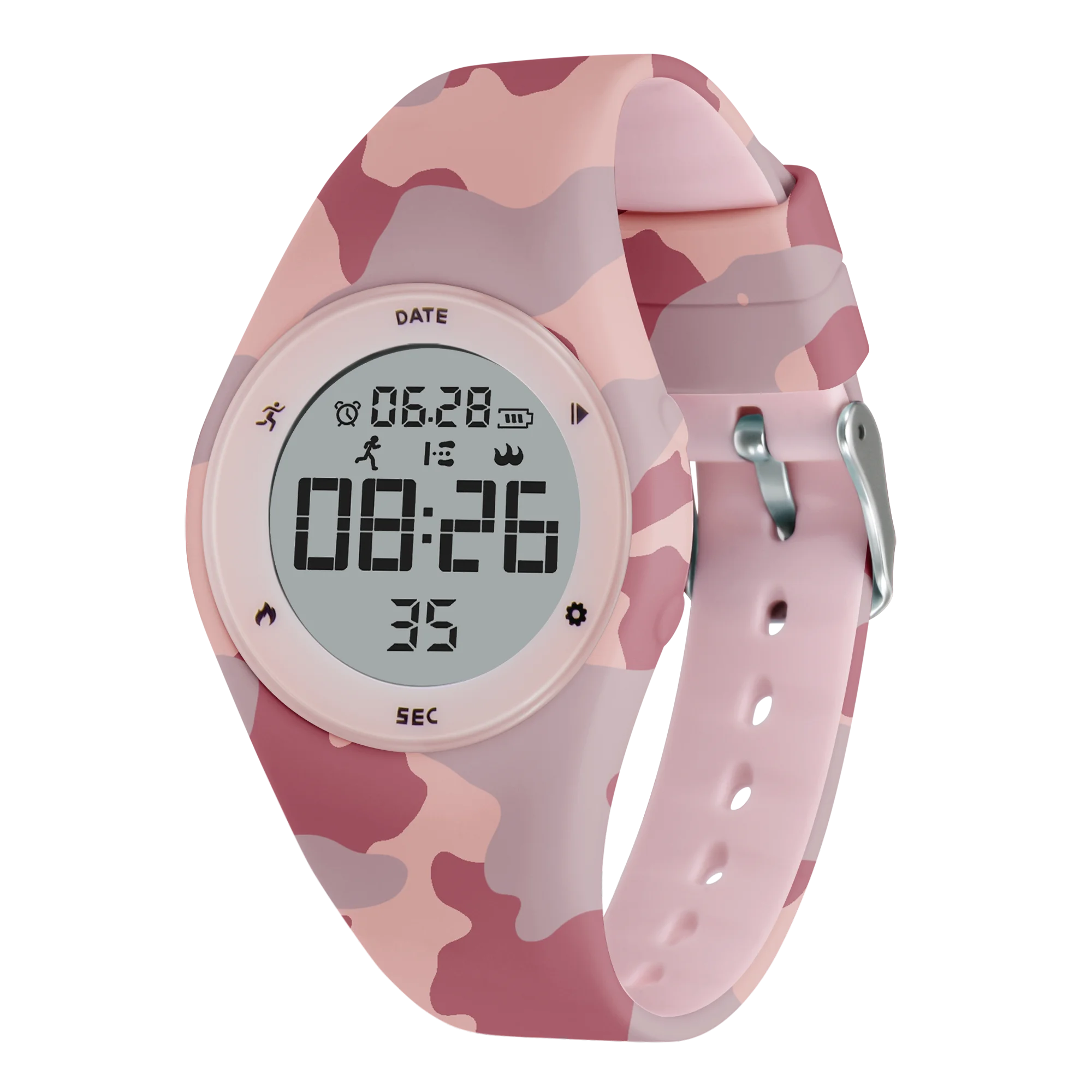 Kids Fitness Tracker Watch Digital Activity  Watch for Kids Ages 3-12 Non-Bluetooth Alarm Calorie Pedometer Wrist Watch for Kids