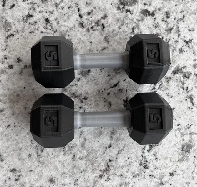 2Pcs Modern Kids Weight Set Toy Dumbbells Baby Workout Weights Fun Fitness And Exercise Equipment For Toddlers