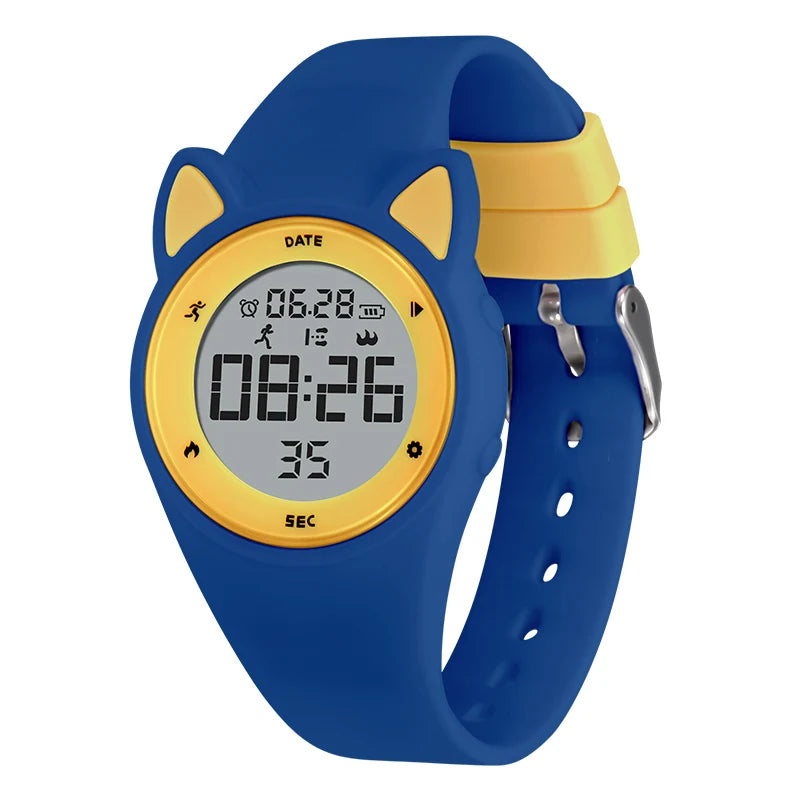 Kids Fitness Tracker Watch Digital Activity  Watch for Kids Ages 3-12 Non-Bluetooth Alarm Calorie Pedometer Wrist Watch for Kids