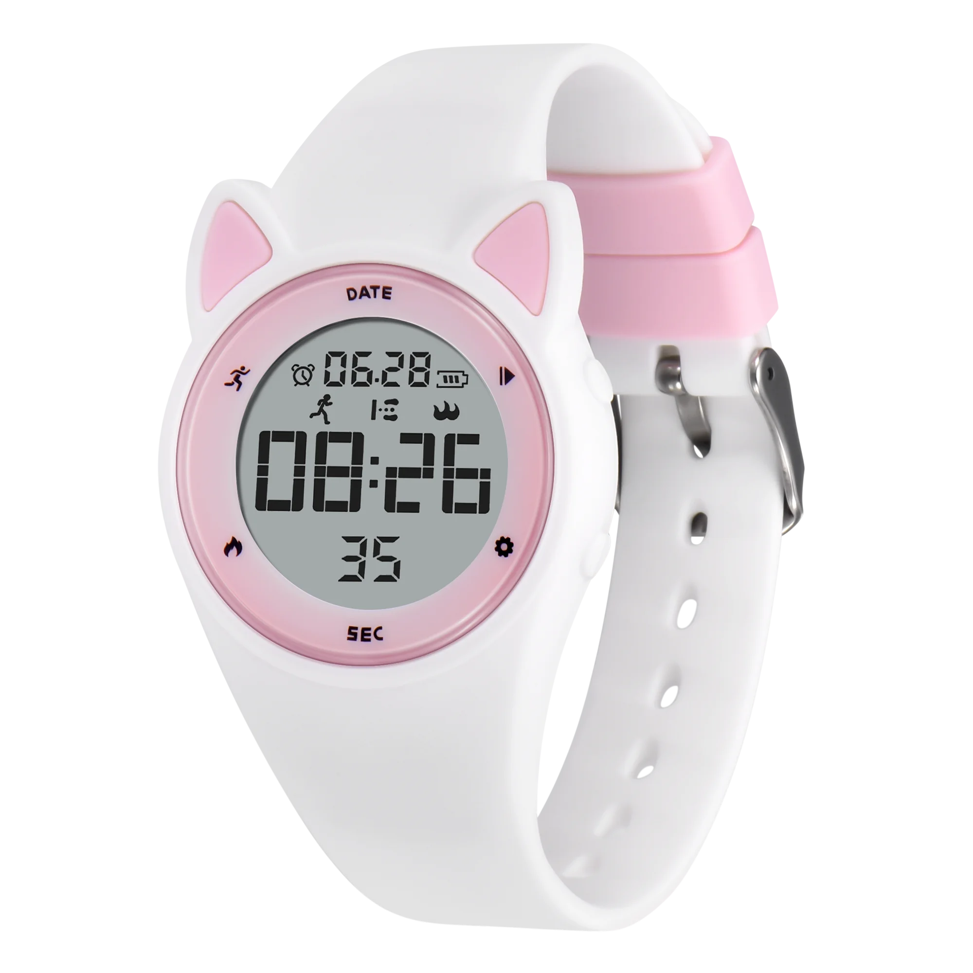 Kids Fitness Tracker Watch Digital Activity  Watch for Kids Ages 3-12 Non-Bluetooth Alarm Calorie Pedometer Wrist Watch for Kids