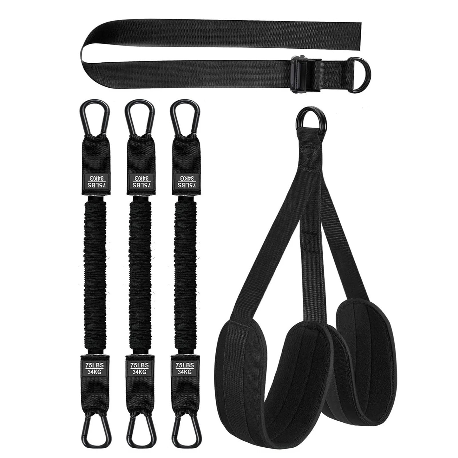 Pull Up Assistance Bands Set Height Adjustable Resistance Band for Fitness Enthusiast Gift
