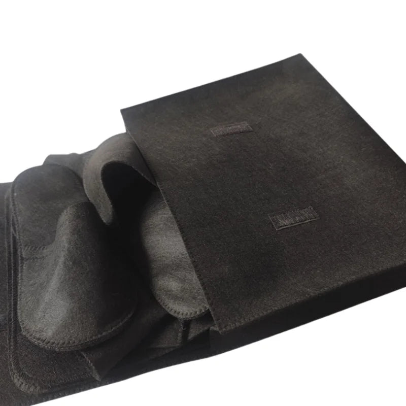 Set of 5 Sauna Hat Mat Glove Slippers Sauna Bag Japanese Russian Banya Sauna Set
