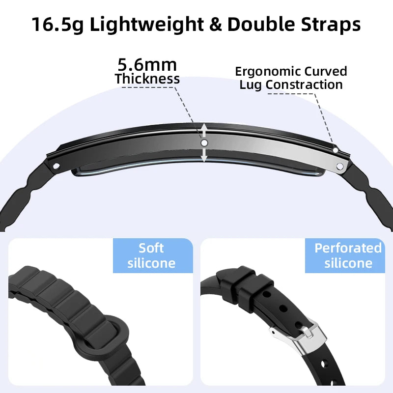 New Smart Bracelet Sport Fitness Tracker Heart Rate Blood Oxygen Monitor Pedometer Call Reminder Smartwatch Band for Men Women