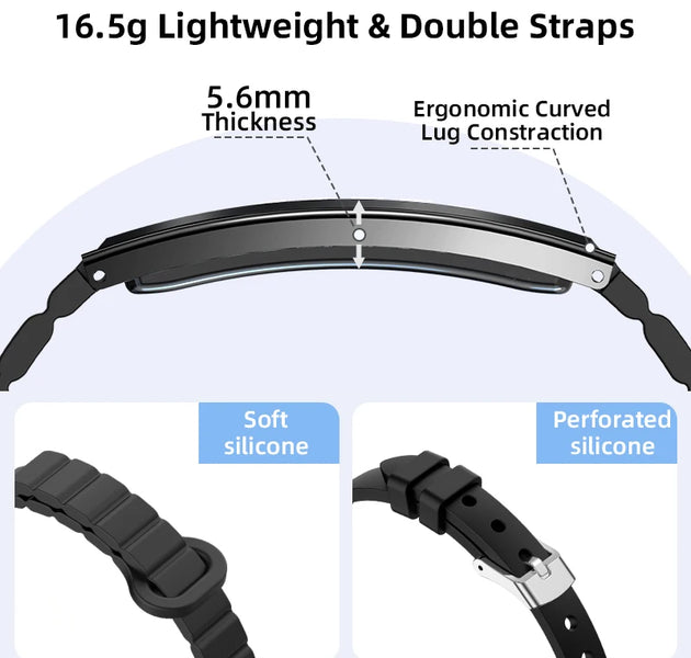 New Smart Bracelet Sport Fitness Tracker Heart Rate Blood Oxygen Monitor Pedometer Call Reminder Smartwatch Band for Men Women