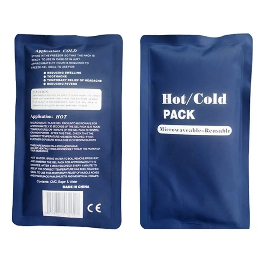 1/2pcs Reusable Ice Packs Sports Icing Pack Pain Relief Outdoor Cold Hot Ice Bag for Knees Ankles Injuries Muscle Back