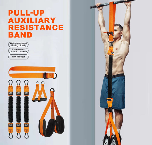 Pull Up Assistance Bands Set Height Adjustable Resistance Band for Fitness Enthusiast Gift