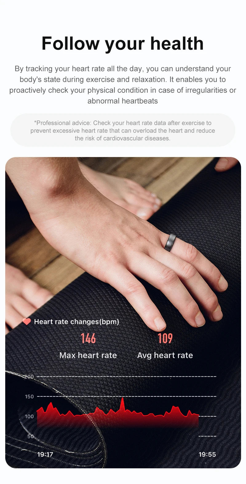 2025 New R06 Smart Ring Sport Smartring with Charging Case 5ATM Waterproof Fitness Tracker Electronic Rings for Man Woman Xiaomi