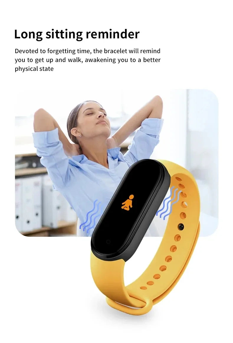 2025 Fitness Watch: Color Display, Step Tracker, Multi-Sport, Message Notifications, Remote Camera/Music Band