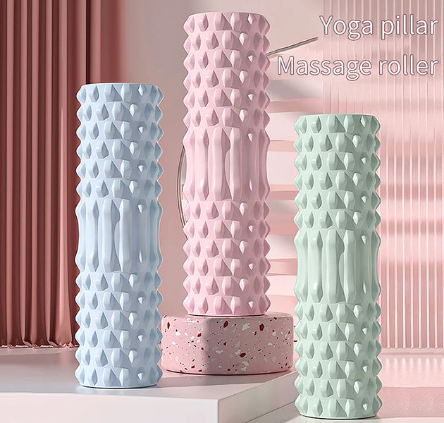 Foam Rollers for Muscle Massage - HIGH-Density Back Foam Roller for Back Pain Relief & Muscle Recovery in Legs & Arms