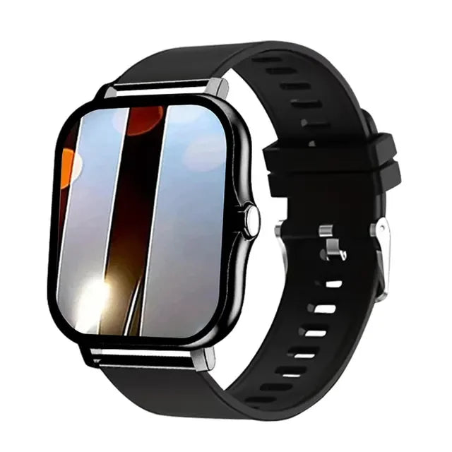 1.83'' Sports Smart Watch Fitness Clock Health Monitor Waterproof Smartwatch Wireless Call Watches for Men Women IOS Xiaomi 2025