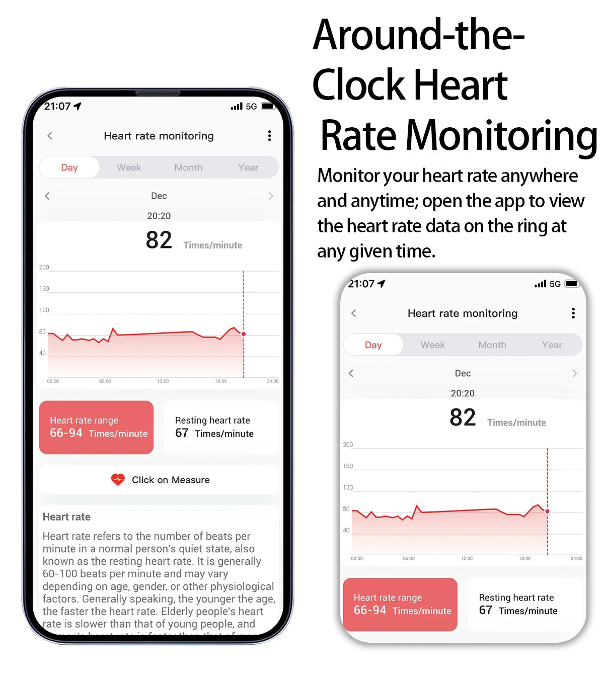 New Smart Fitness Ring with Gesture Control,Heart rate,Blood oxygen,Blood pressureSleep,Steps,Distance,Calories For Android IOS