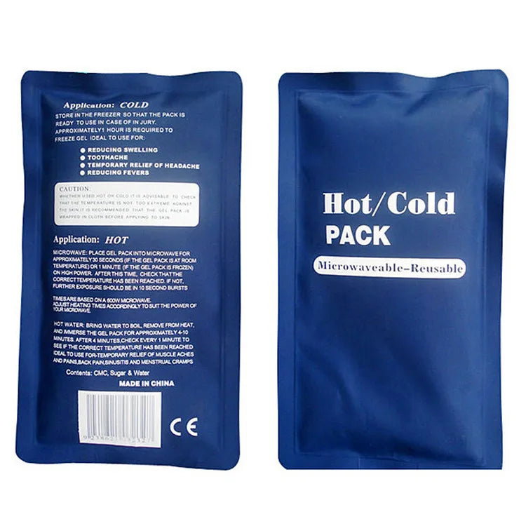 1/2pcs Reusable Ice Packs Sports Icing Pack Pain Relief Outdoor Cold Hot Ice Bag for Knees Ankles Injuries Muscle Back